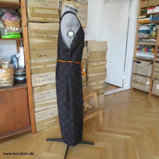 Latzhose aus Tsumugi Seide, Upcycling, Zero Waste