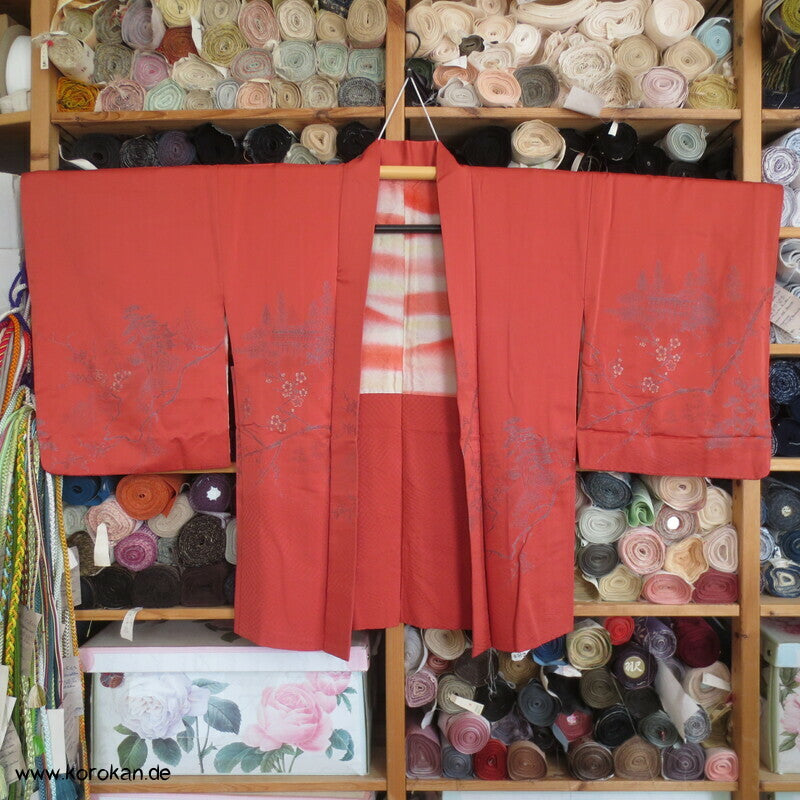 Urushi Lackfaden Landschaft Haori