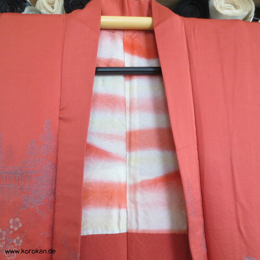 Urushi Lackfaden Landschaft Haori