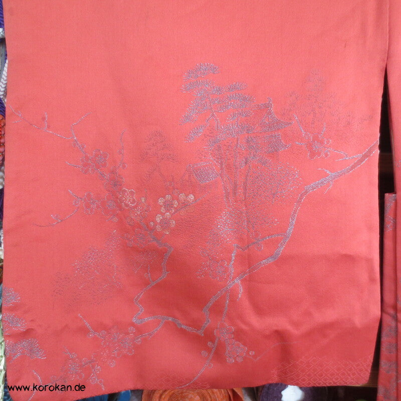 Urushi Lackfaden Landschaft Haori