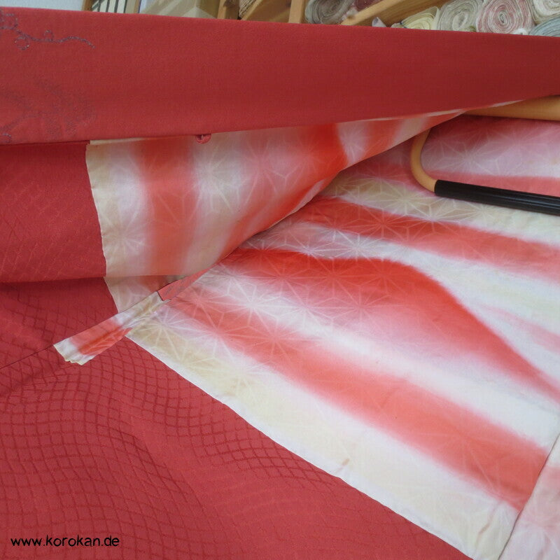 Urushi Lackfaden Landschaft Haori