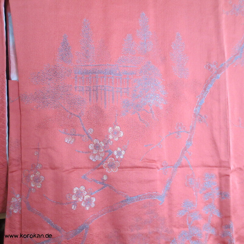 Urushi Lackfaden Landschaft Haori