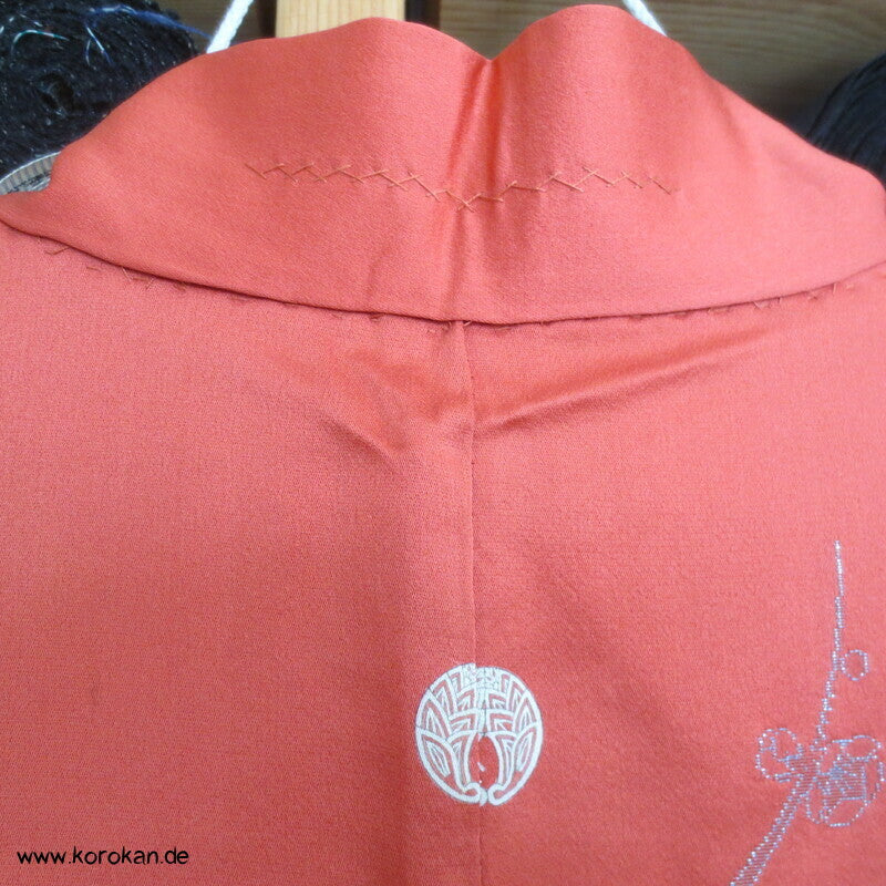 Urushi Lackfaden Landschaft Haori