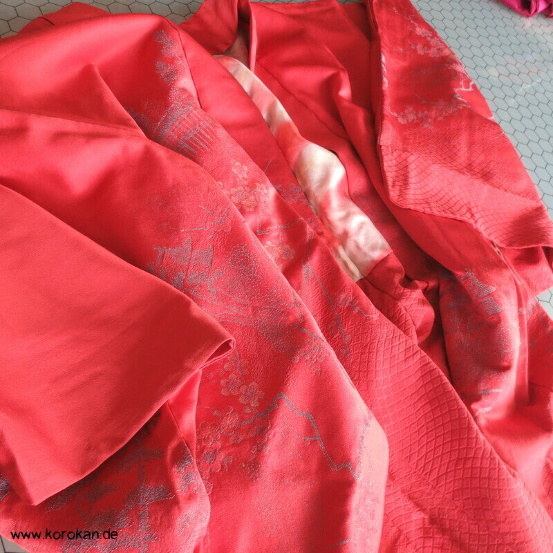 Urushi Lackfaden Landschaft Haori