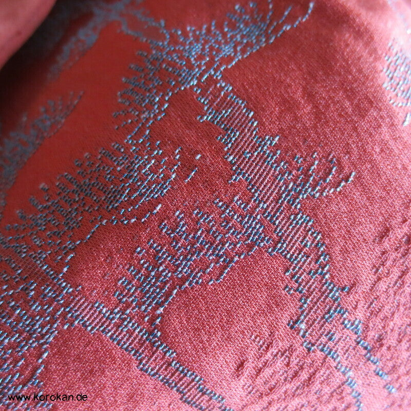 Urushi Lackfaden Landschaft Haori