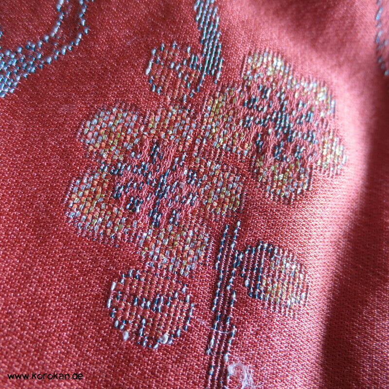 Urushi Lackfaden Landschaft Haori
