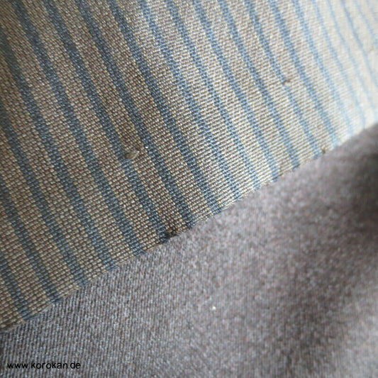 braun schwarz gestreifte Hakama - Andon - Rock - Typ