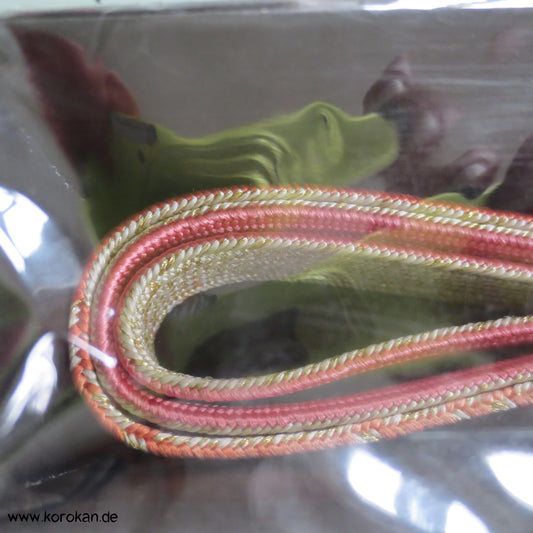 rosa goldener Obijime in Geschenkbox