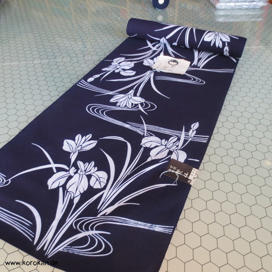 Iris Yukata Kimono Baumwolle