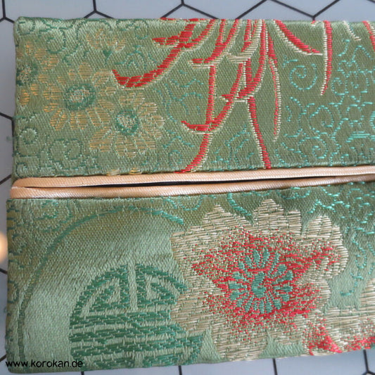 kleines Portemonaie, Geldtäschchen aus Brokat