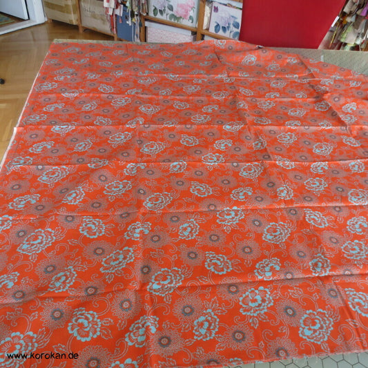 Karakusa Arabesken mit Chrysanthemenblüten Bassetti Baumwollstoff