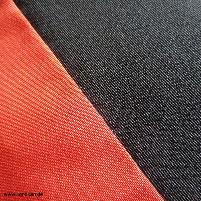 Gold- / Silberhügel auf Seidencrepe Haori