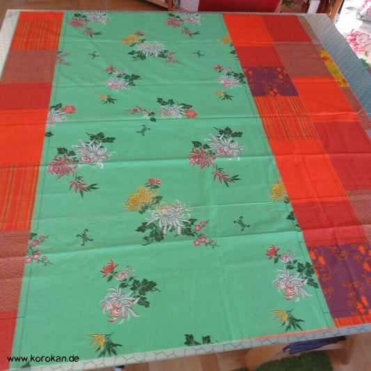 Chrysanthemenblüten Bassetti Baumwollstoff Kiku Patch