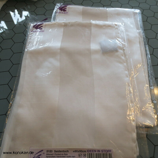 natur Seiden Satinstreifen Tuch Ideen in Stoff