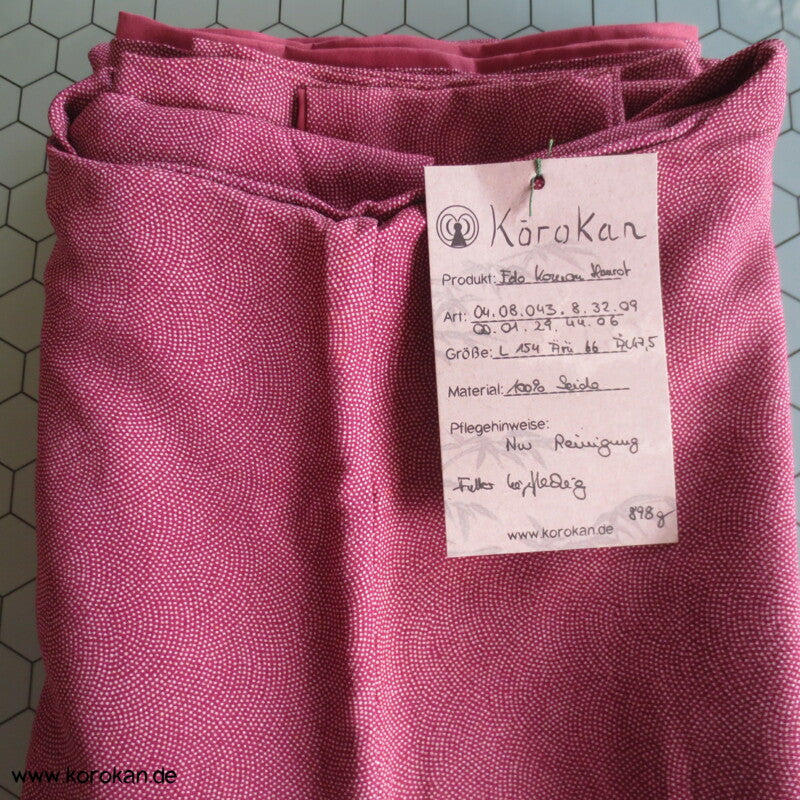 Same Edo Komon Seidencrepe Kimono