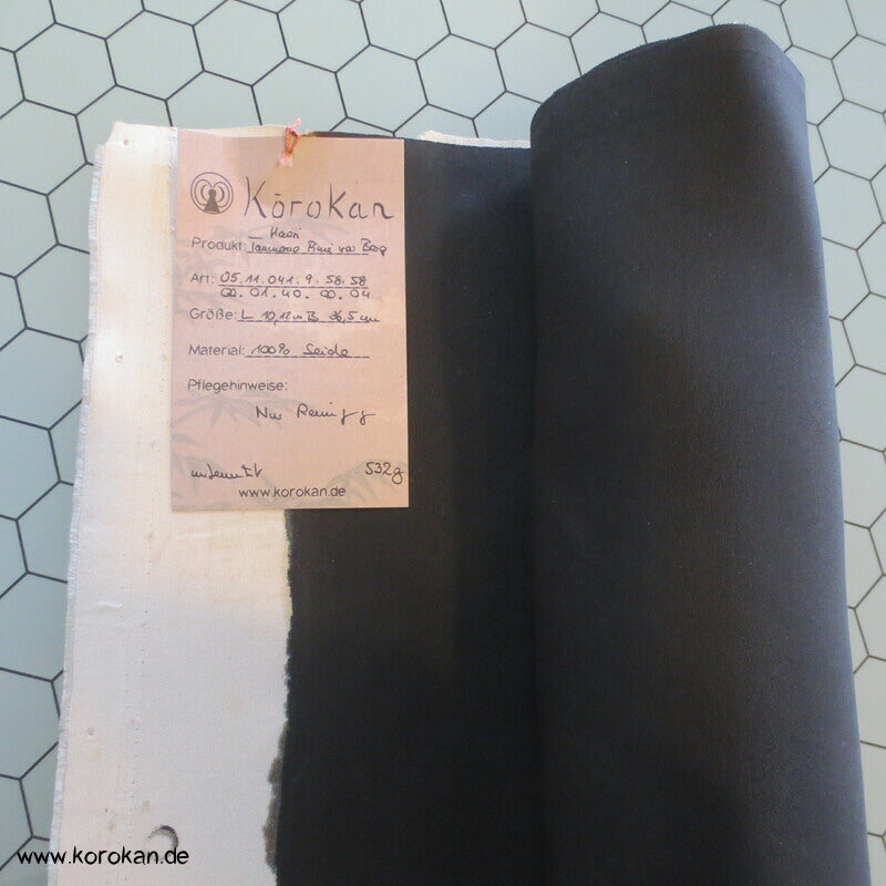 Haus und Landschaft Seidencrepe Haori Tanmono Kimono Stoffrolle