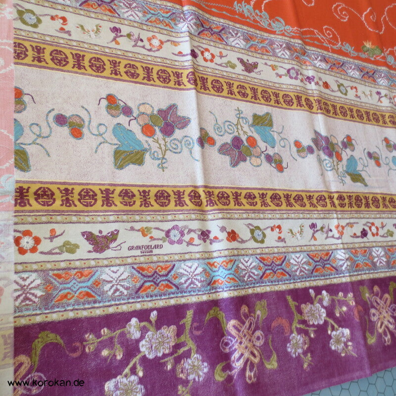Bassetti granfoulard Baumwollstoff China Streifen