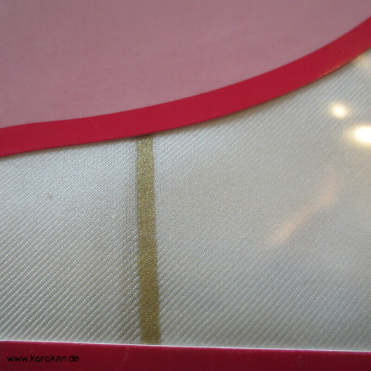 natur Seidentuch Gutta Percha Goldgitter