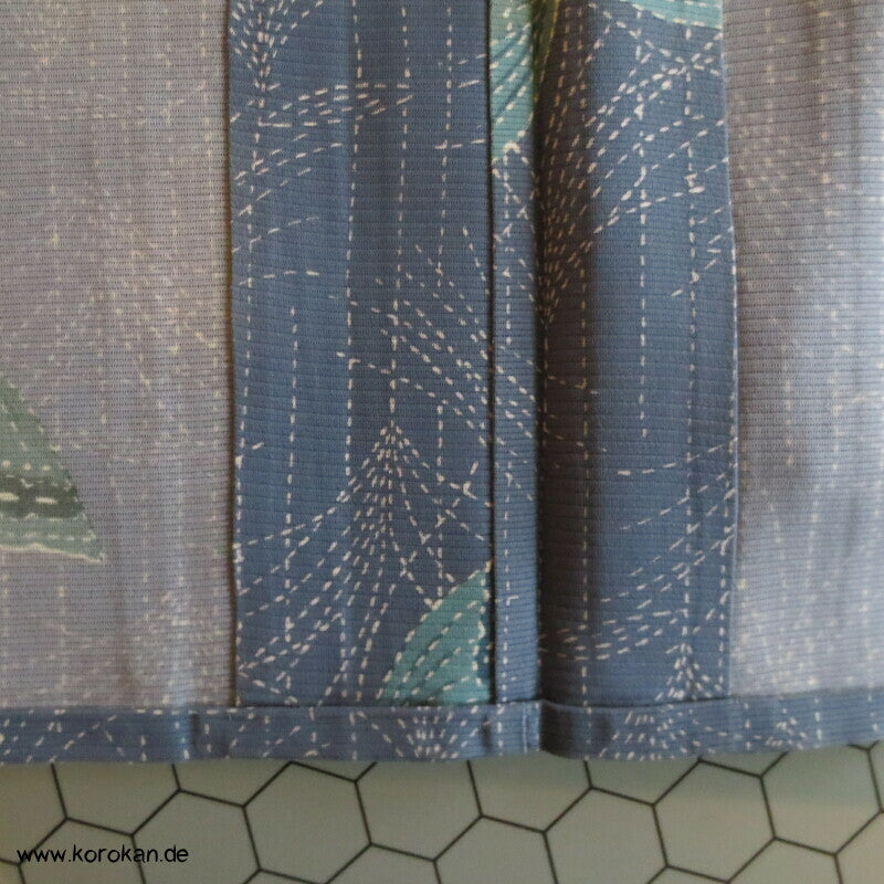 Schmetterlingsdruck Hitoe Kimono, Rho Seide