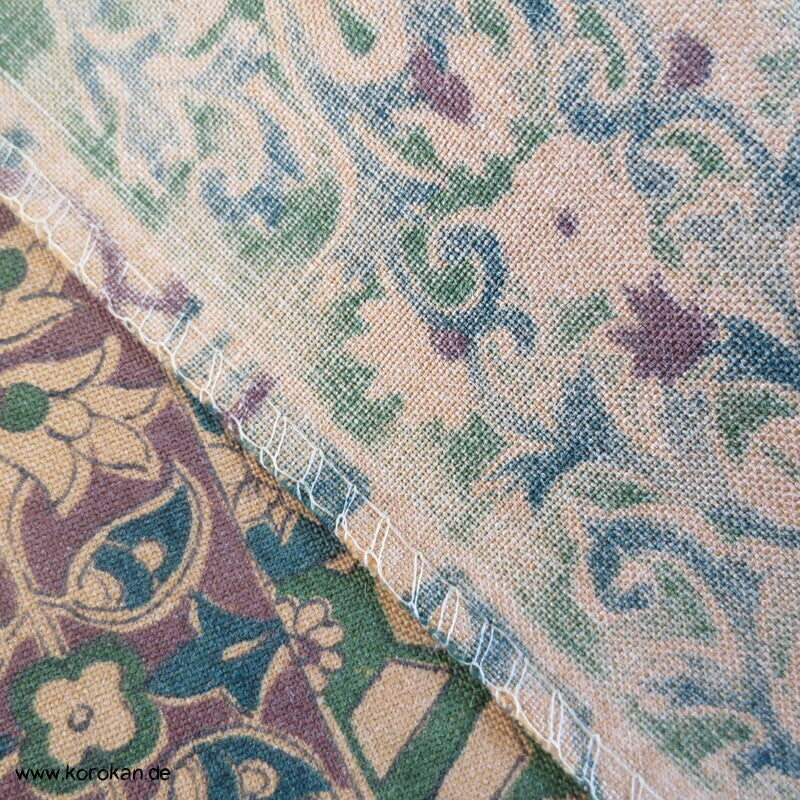 Patchwork Druck Honan Kimono Seide