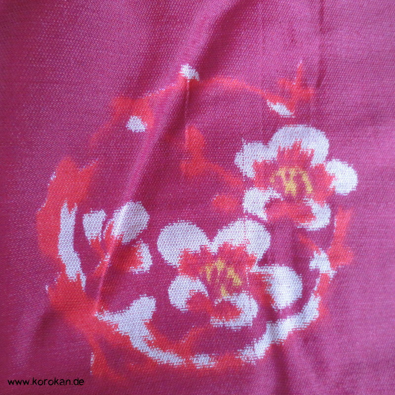 Sakura Rondelle Meisen Seiden Komon Kimono