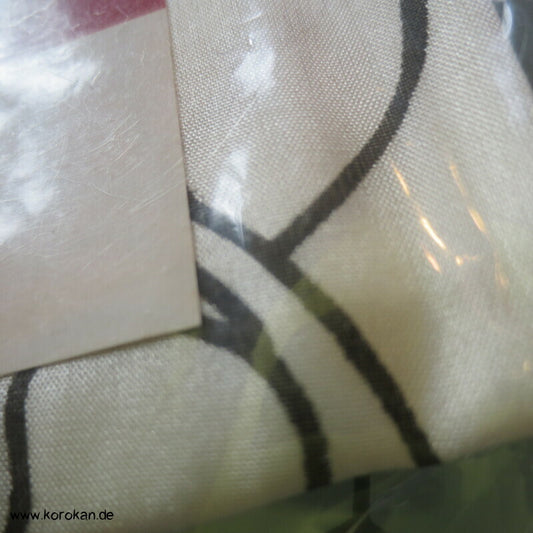 natur Seidentuch mit gedrucktem Päonienmuster