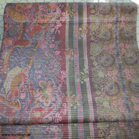 Bingata in gedeckten Farben Sommer Fukuro Obi