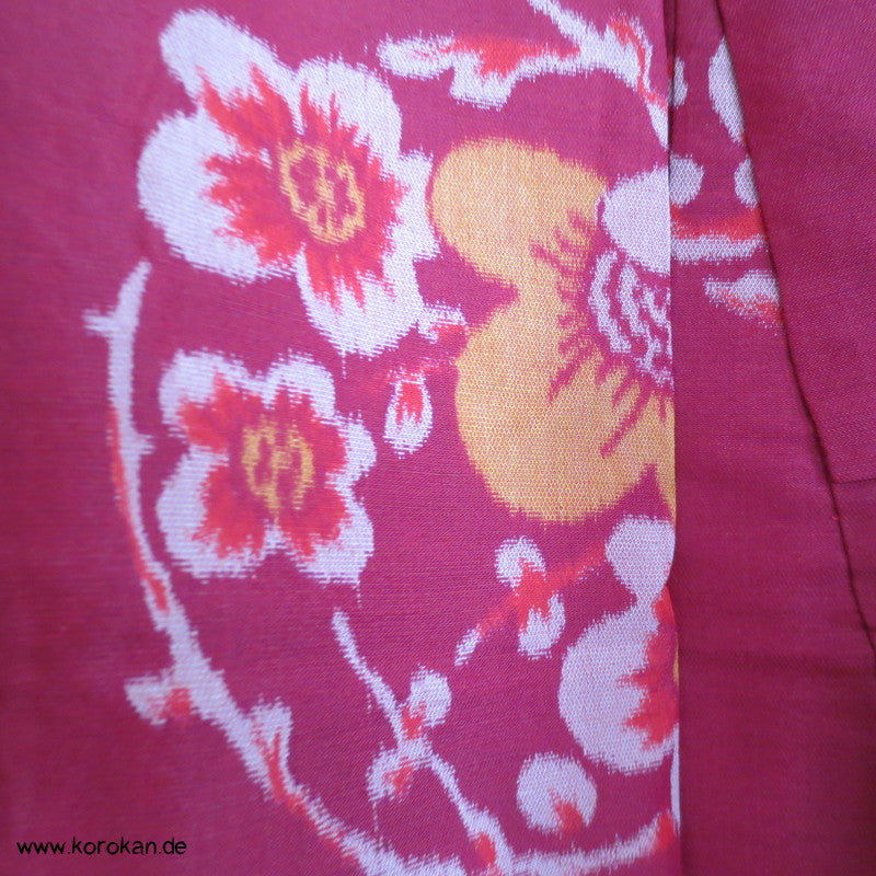 Sakura Rondelle Meisen Seiden Komon Kimono