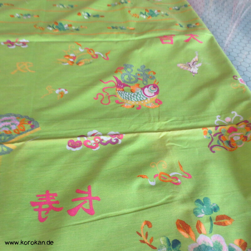 Bassetti granfoulard Baumwollstoff Motiv Han chinesisch