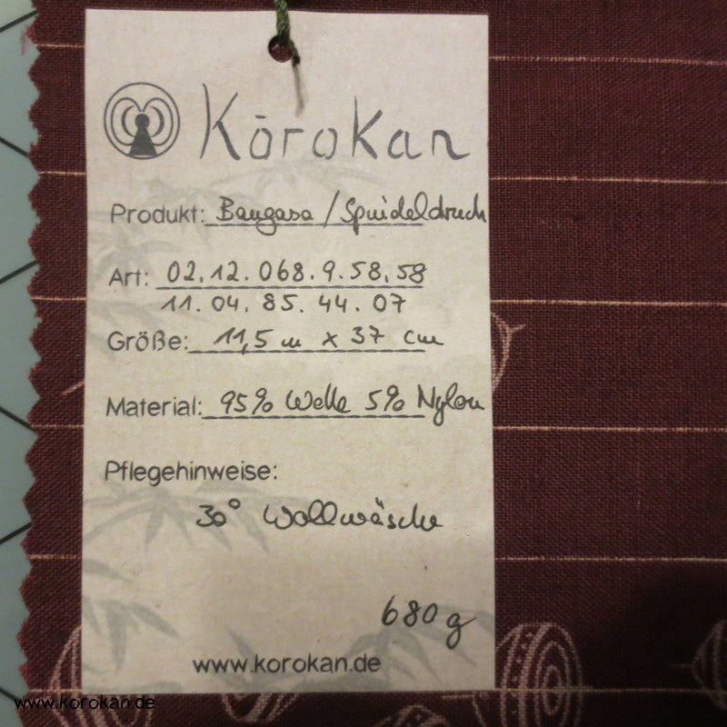 Kreisel, Streifen Kimono Wolle