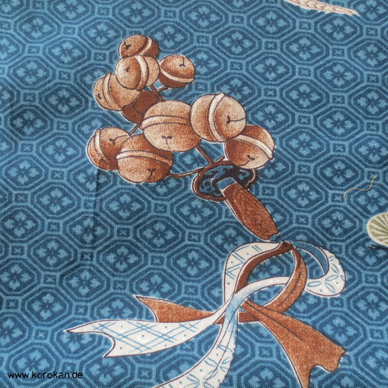 Noh Masken Juban Kimono Muslin Araihari Stoffrest