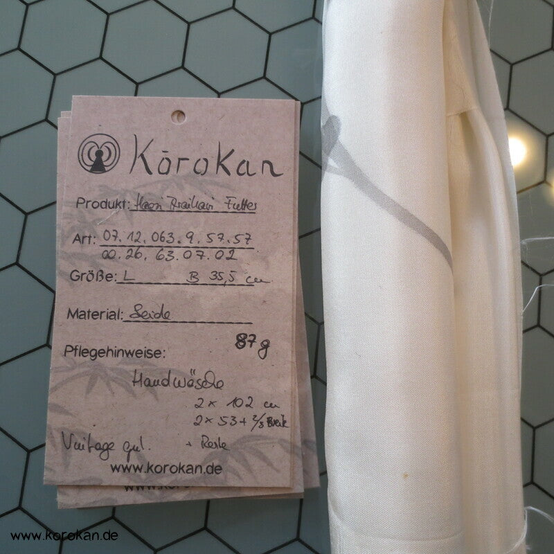 graue Kringel Araihari Haori Jackenfutter