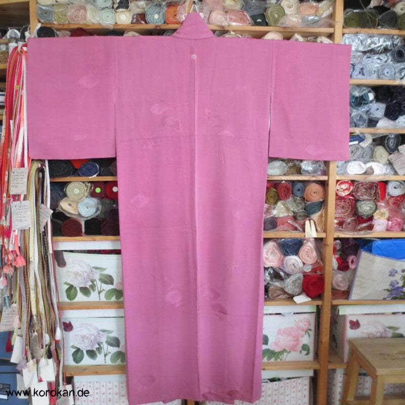 gewebte Kamelien Iromuji - einfarbiger - Kimono