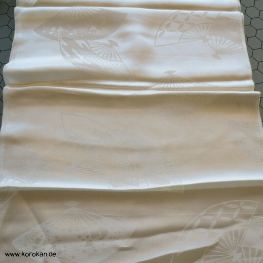 gewebte Fächer Damast Haori Kimono Jackenfutter Araihari