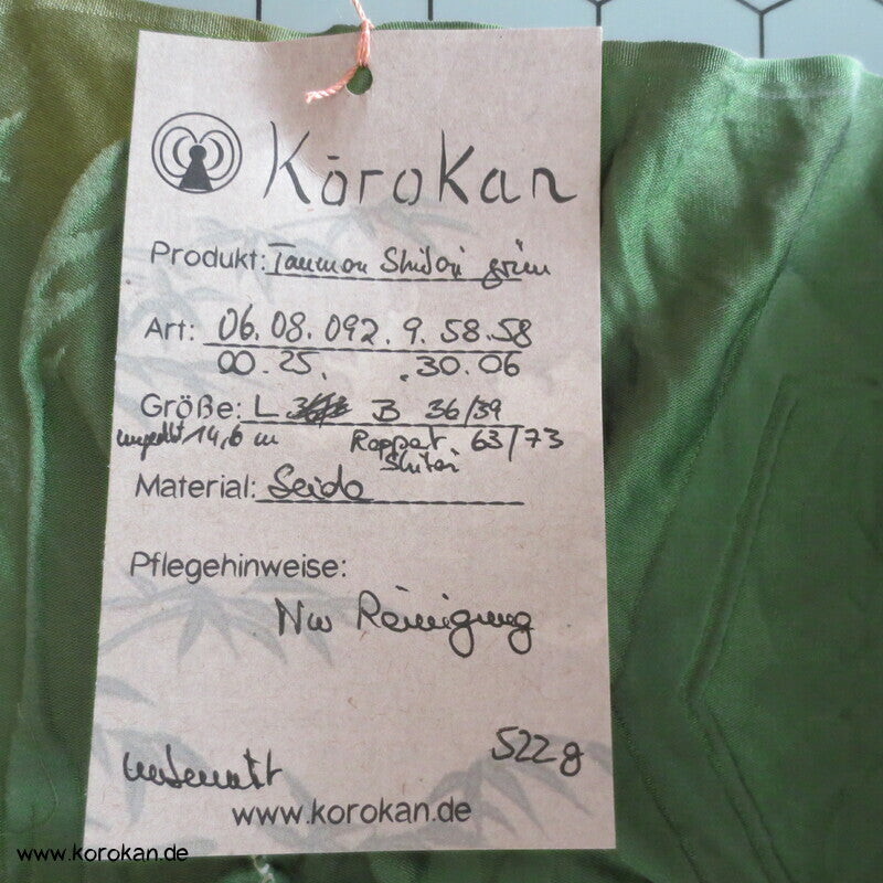 Shibori Blüten Rinzu Damast Kimono Seide