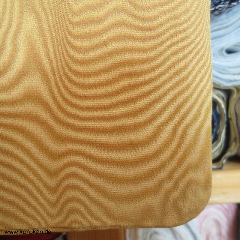 Japan Boote im Schilf Stickerei Irotomesode Seidencrepe Kimono