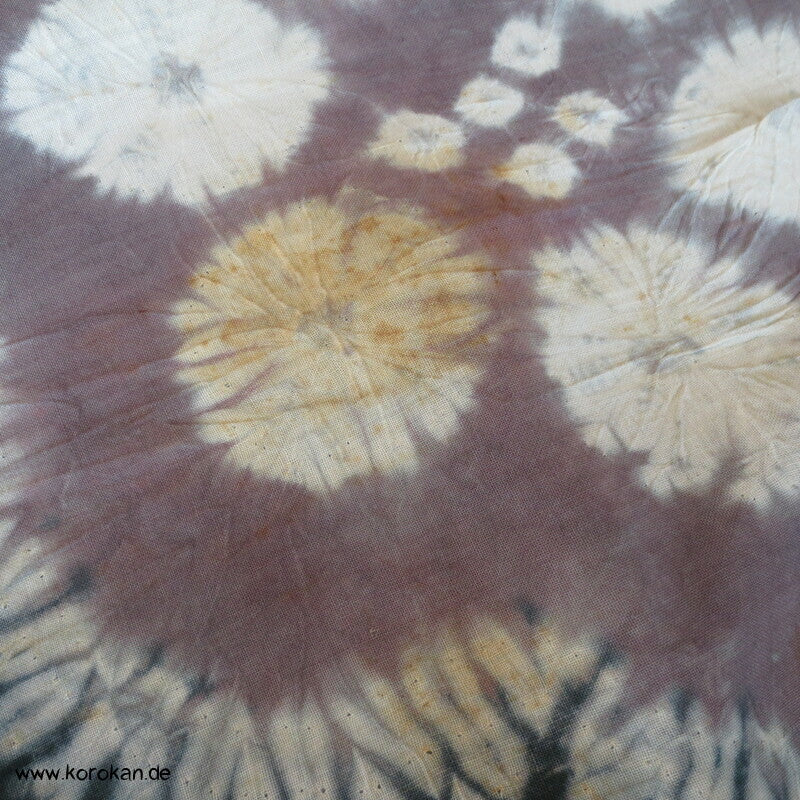Shibori Baumwoll Kimono Schal, Kinder Sanyaku Obi