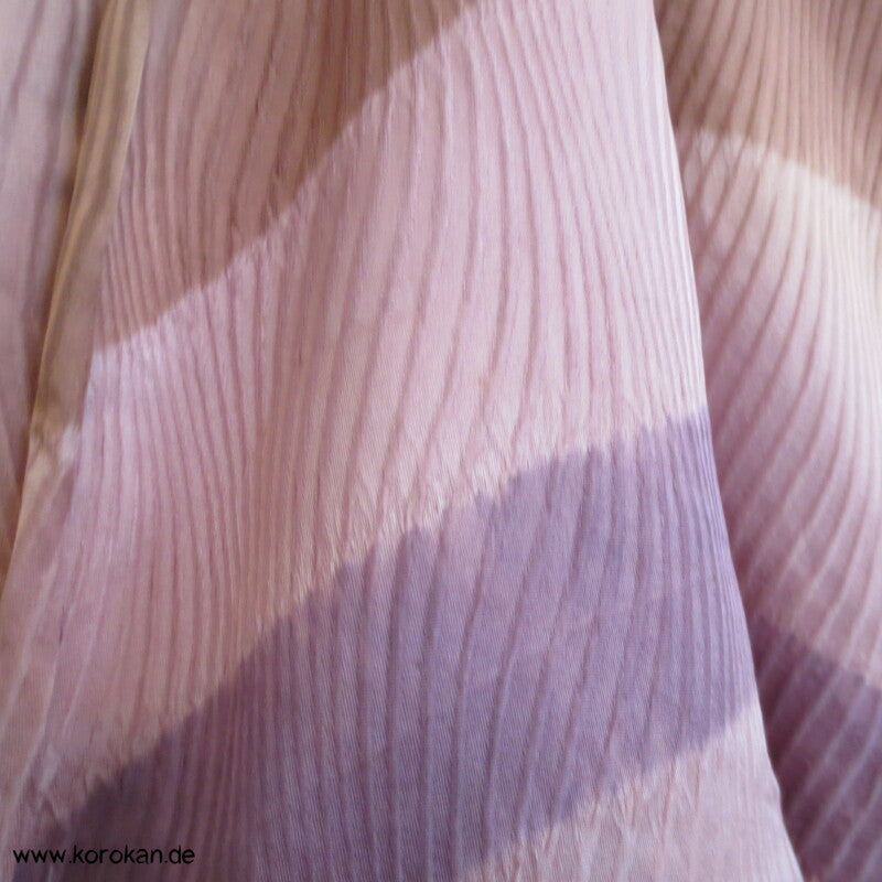 Shibori Bögen Haori Karieba Strukturseide