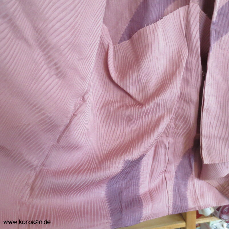 Shibori Bögen Haori Karieba Strukturseide
