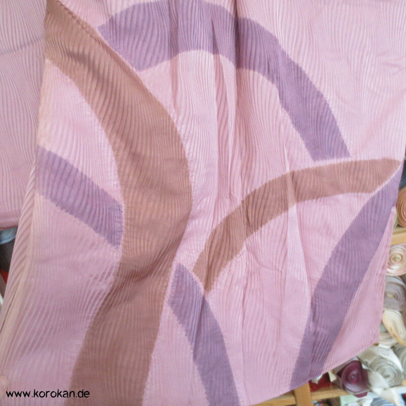 Shibori Bögen Haori Karieba Strukturseide