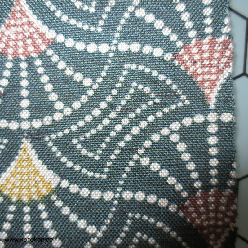 Segaiha Muschel Wellen Wollmischgewebe für Alltags Kimono