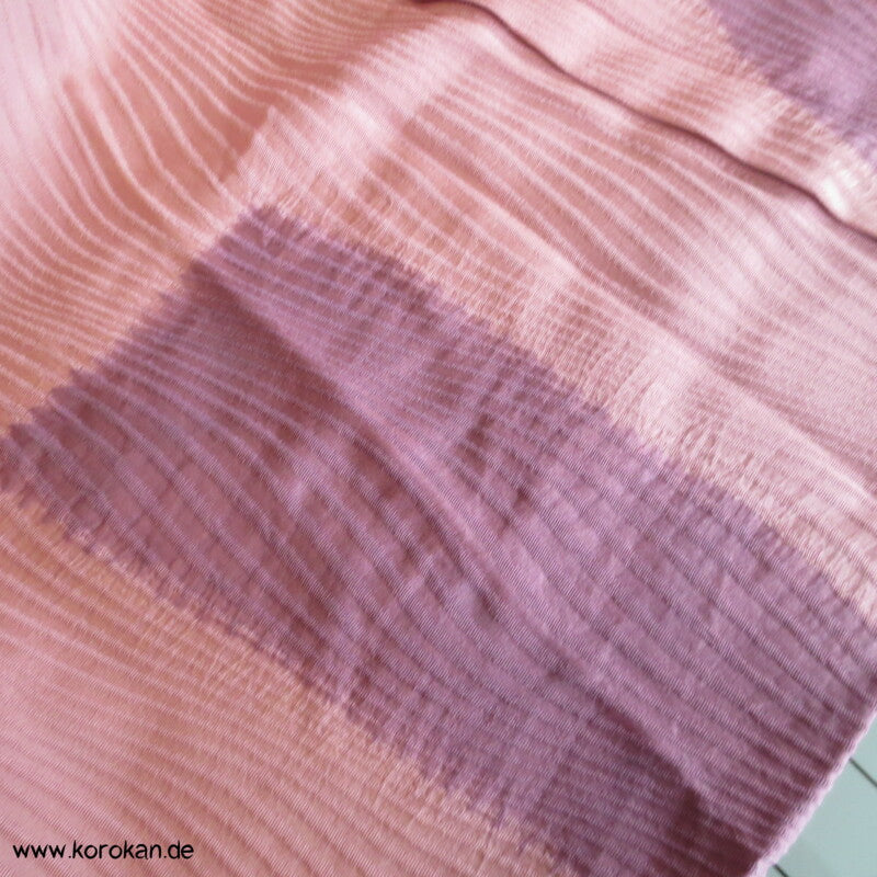 Shibori Bögen Haori Karieba Strukturseide