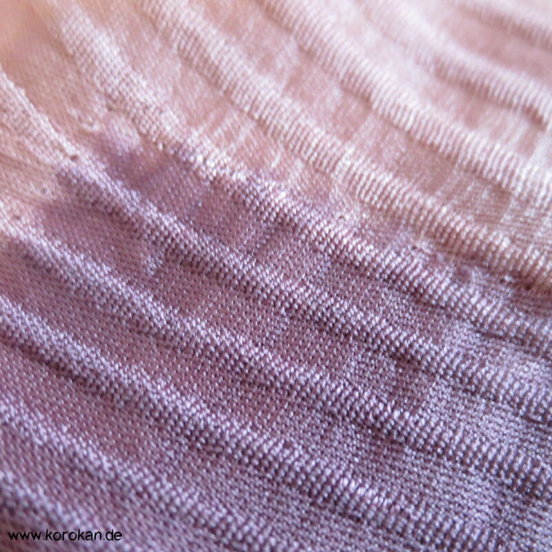 Shibori Bögen Haori Karieba Strukturseide