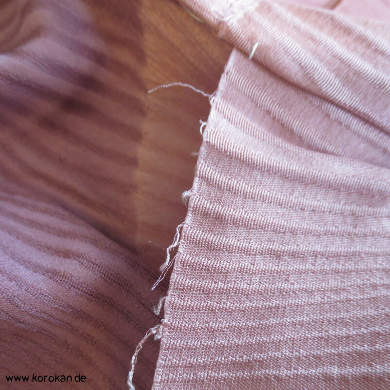 Shibori Bögen Haori Karieba Strukturseide