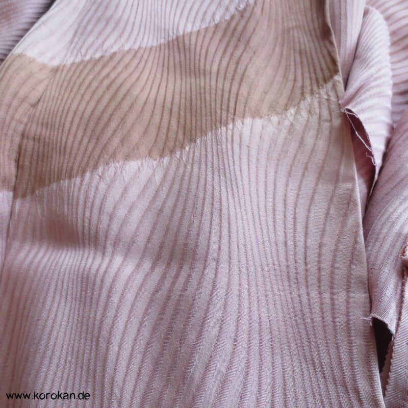 Shibori Bögen Haori Karieba Strukturseide