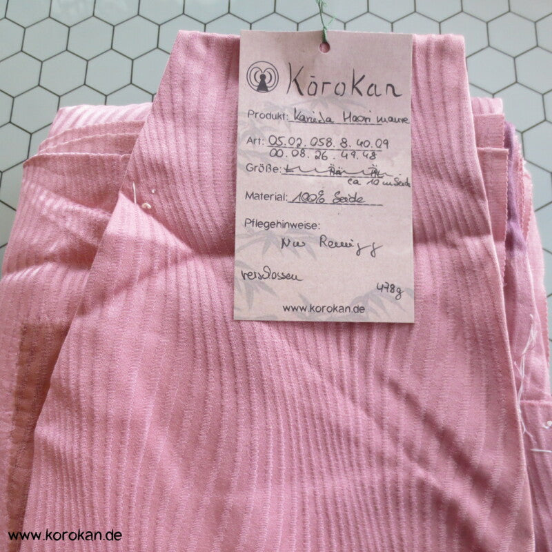 Shibori Bögen Haori Karieba Strukturseide