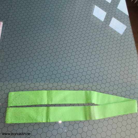 Kasane Eri Kimono Kragen gepolstert, Sayagata Damast Seide