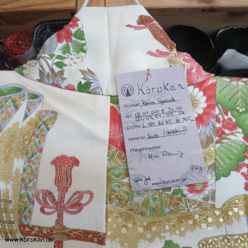 Tagasode, hängende Kimono Ärmel Komon