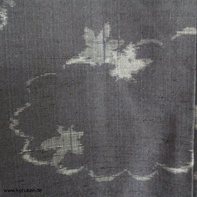 Japan fließende Muster Kasuri Tsumugi Seiden Kimono