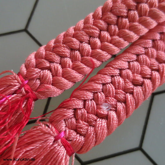 Haori Himo - Seide, altrosa